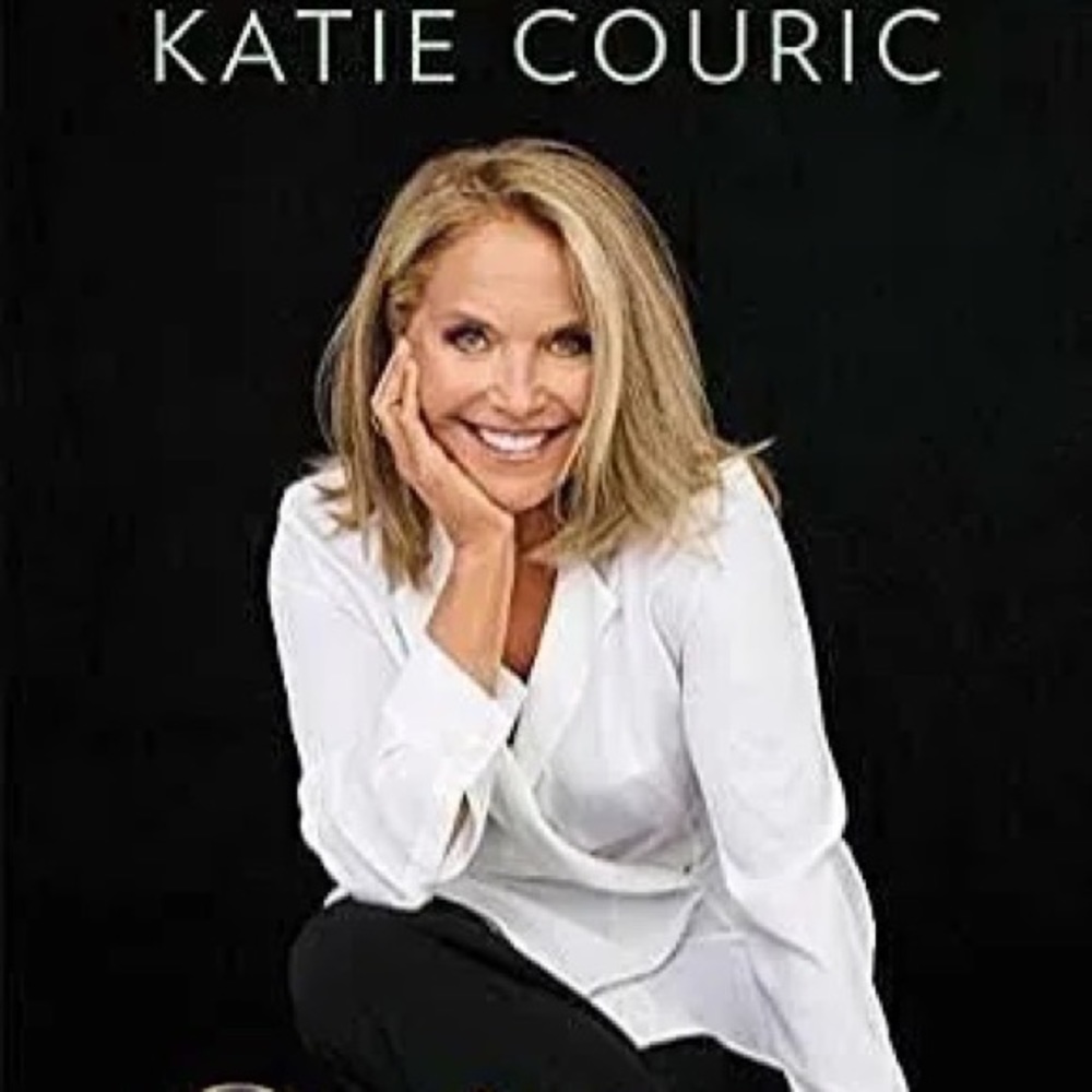 Hard cover autobiography - Katie Couric’s Going There